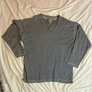 Workwear long sleeve shirt vintage look 100% cotton large heavy duty material